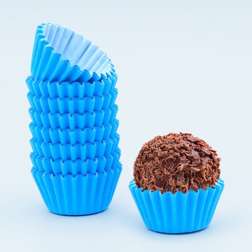 Formas Brigadeiro Azul
